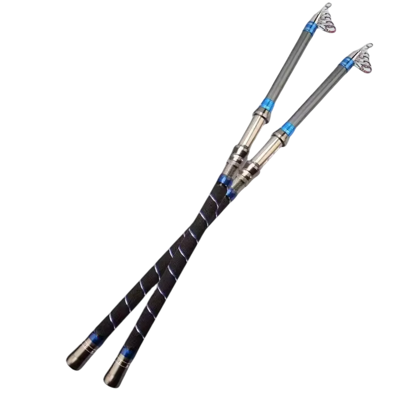 High-Quality Wooden Telescopic Fishing Rod