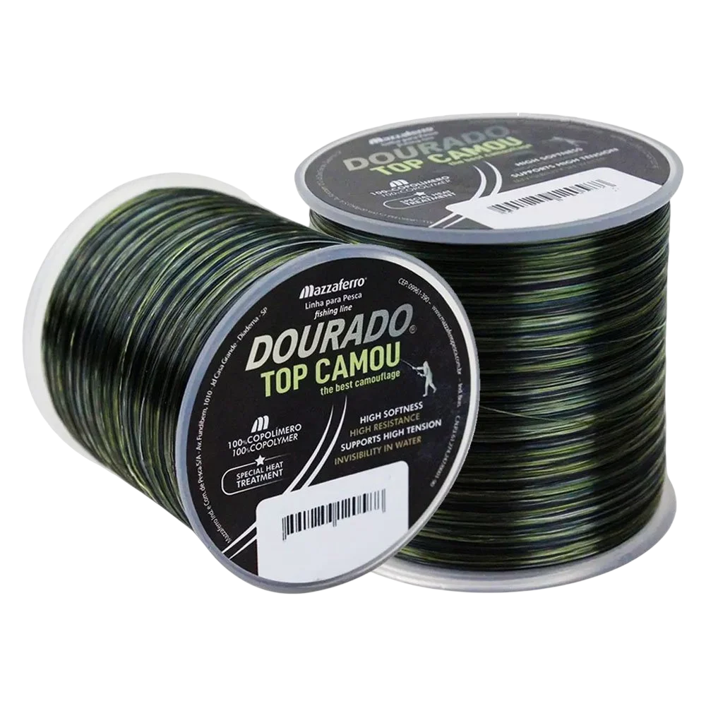 Top Camou Golden Monofilament Fishing Line 300M